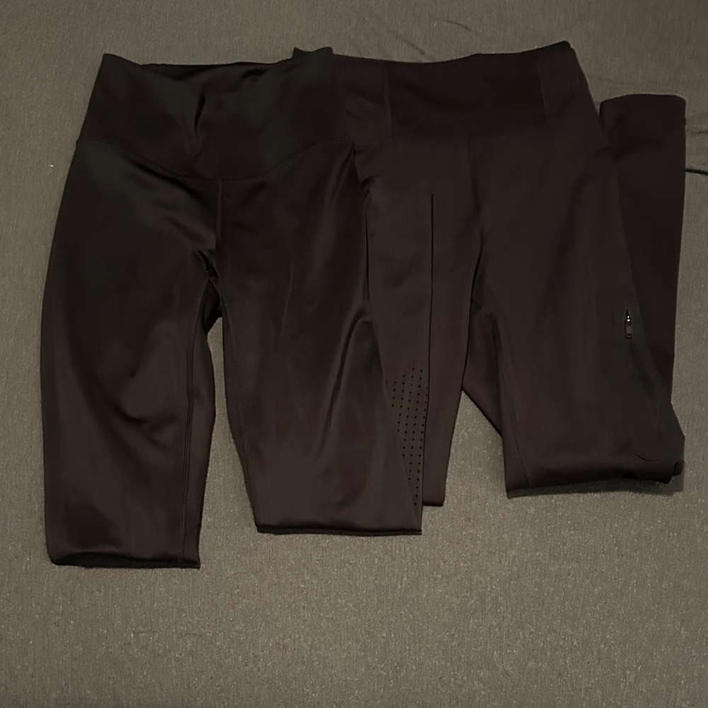 Bundle of Two Pairs of The North Face Black Leggings